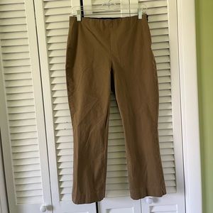 Everlane The Kick Crop Work Pant Ochre Size 10